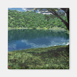 Aimant À côté de l'aimant des eaux profondes