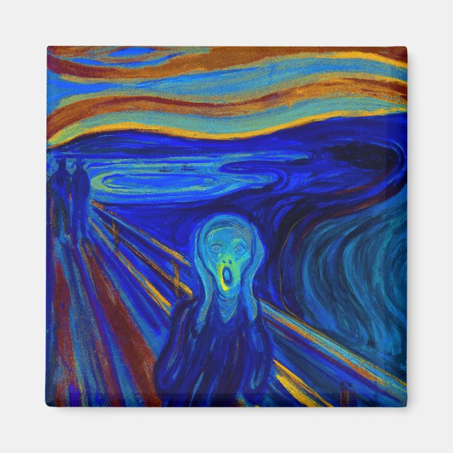 Aimant à cri bleu (Devant)