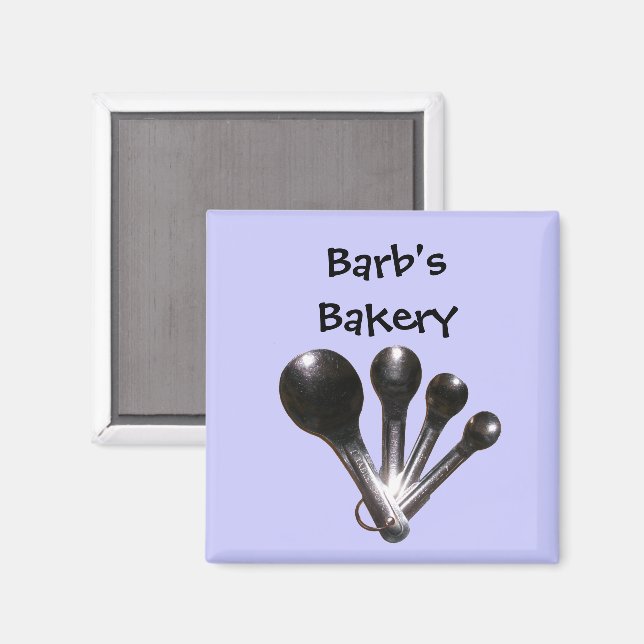 Aimant à cuillères de mesure (Recto/Verso)