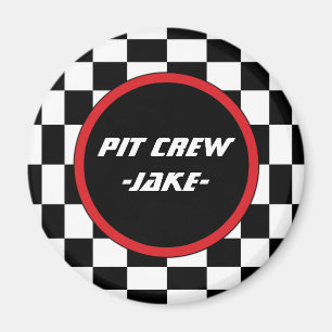 Aimant à damiers Carré