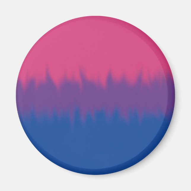Aimant à drapeau bisexuel (Devant)