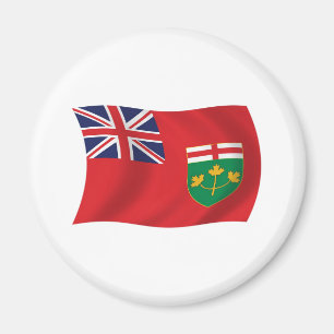 Aimant à drapeau de l'Ontario