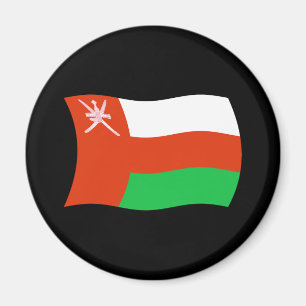 Aimant à drapeau d'Oman