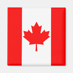 Aimant à drapeau du Canada