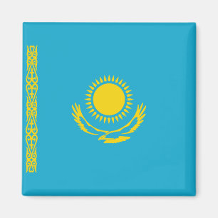 Aimant à drapeau du Kazakhstan
