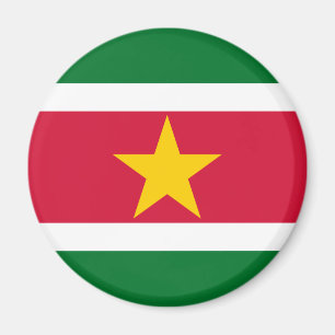 Aimant à drapeau du Suriname
