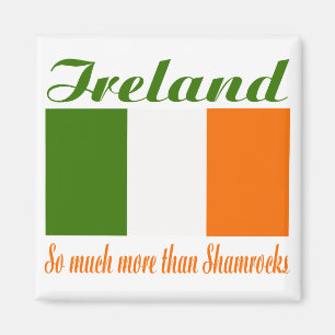 Aimant à drapeau irlandais