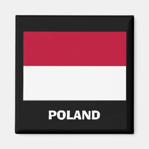 Aimant à drapeau Pologne*