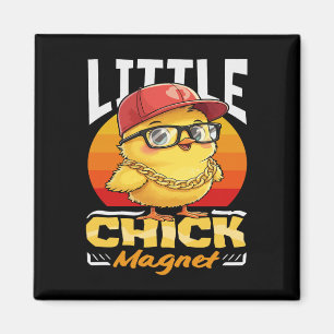 Aimant à Filles Drôle Par Chicken Cool Sungles Gar