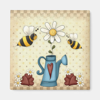 Aimant à fleur marguerite