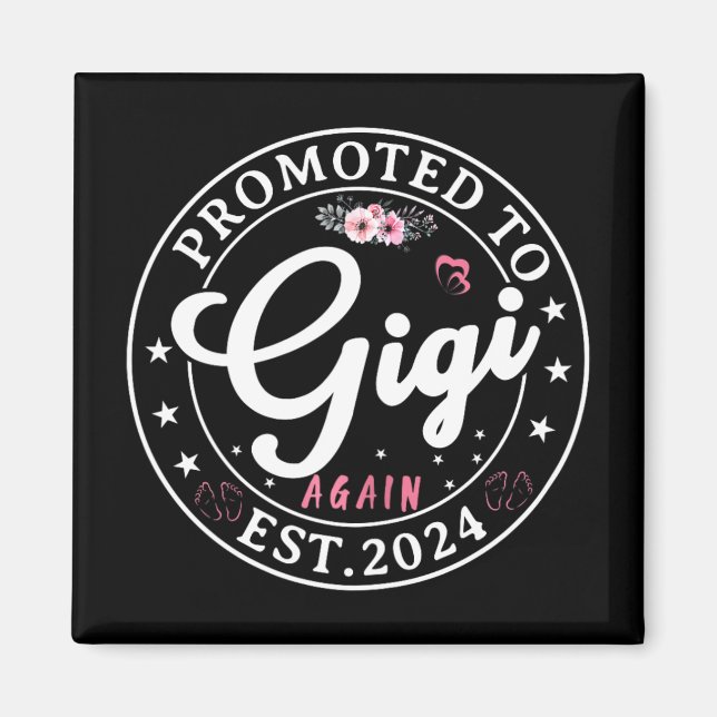 Aimant À Gigi encore Est 2024 Annonce de grossesse  (Devant)