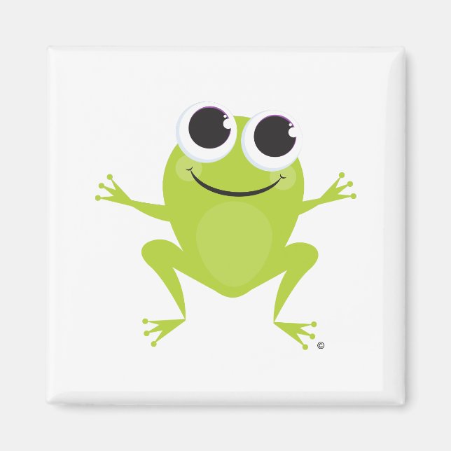 Aimant à la grenouille (Devant)