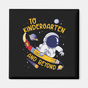 Aimant À la maternelle et au-delà Astronaute Retour à l'é