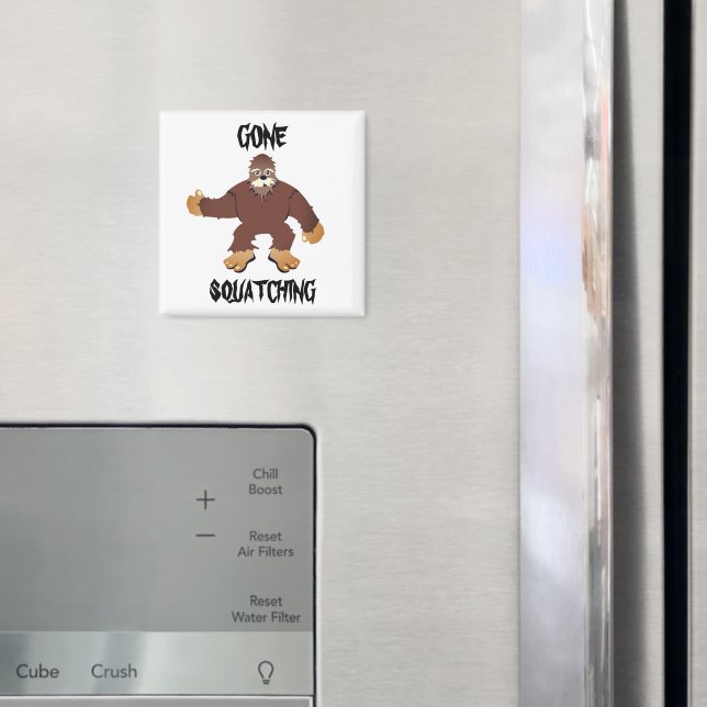 Aimant À la recherche de Sasquatch (In situ (réfrigérateur))