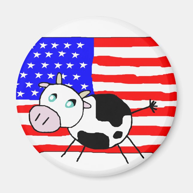 Aimant à la vache des États-Unis (Devant)