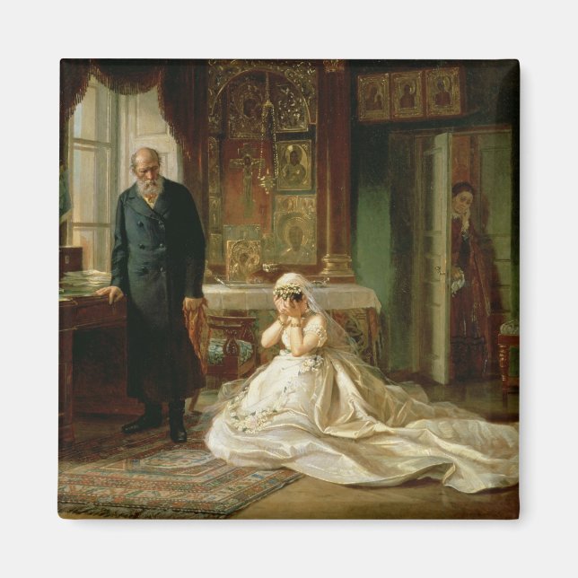 Aimant À l'autel, dans les années 1870 (Devant)