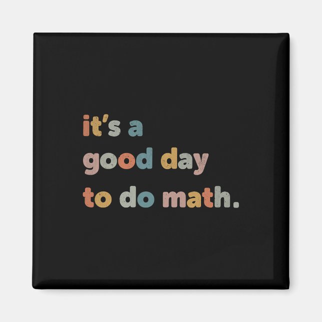 Aimant À L'École C'Est Un Bon Jour Pour Faire Math Enseig (Devant)