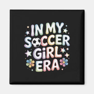 Aimant À l'ère de ma fille footballeuse Maman foot Teen G
