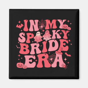Aimant À l'ère de ma mariée effrayante Halloween Groovy D