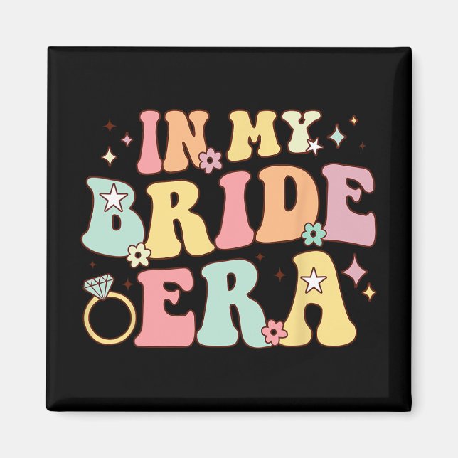 Aimant À l'ère de ma mariée Fiançailles Mariage Super (Devant)
