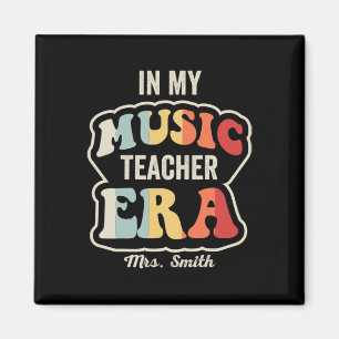 Aimant À l'ère de mon professeur de musique Mme Smith Rét