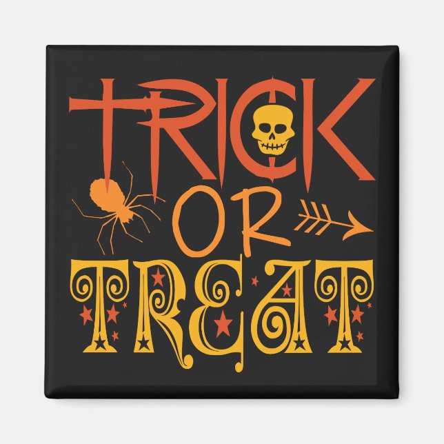 Aimant à l'Halloween (Devant)