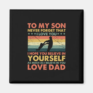 Aimant à mon fils - n'obtenez jamais que je vous aime sue