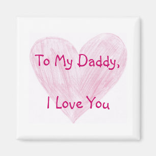 Aimant À mon papa