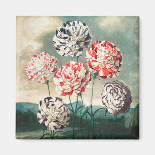 Aimant à motifs floraux