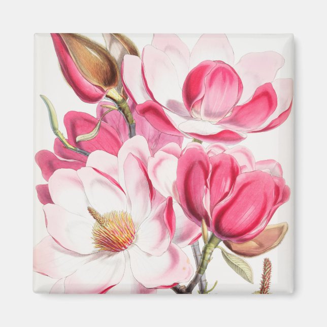 Aimant à motifs floraux (Devant)