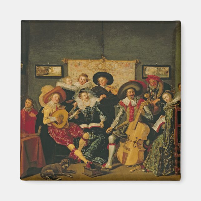 Aimant A Musical Party, c.1625 (Devant)