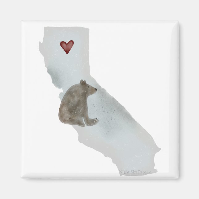 Aimant à ours de Californie (Devant)