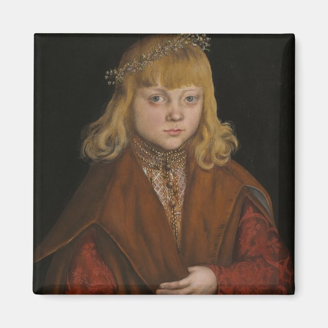 Aimant A Prince de Saxe, c.1517 (huile sur panneau) (Devant)