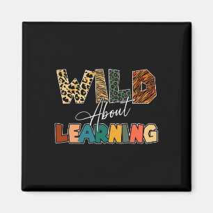 Aimant À Propos Apprendre Leopard Enseignant Retour À L'É