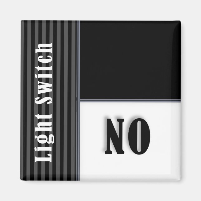 Aimant à retournement amusant - État du commutateu (Devant)