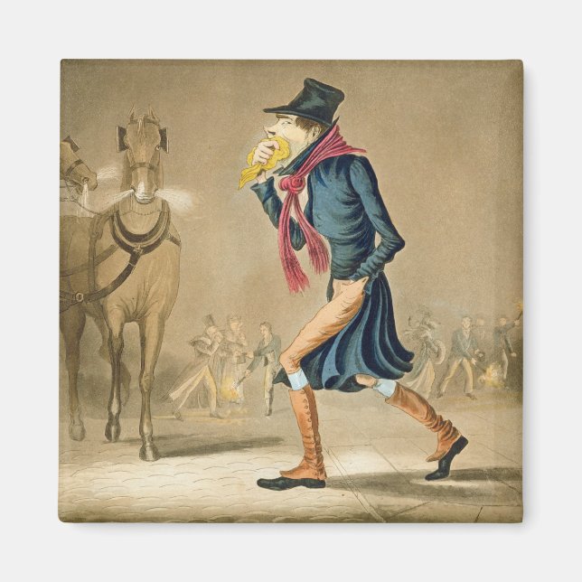 Aimant A Thoroughbred November & London Particulier, engr (Devant)