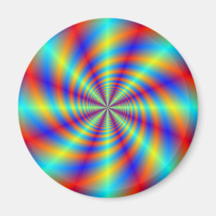 Aimant à tourbillon psychédélique