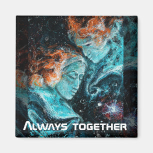 Aimant À travers l'espace