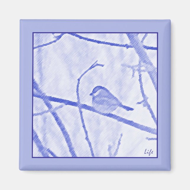 Aimant à vie de poulet (Devant)