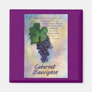 Aimant à vin Cabernet Sauvignon