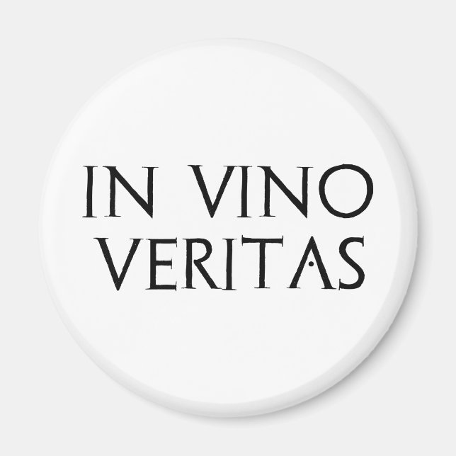 Aimant À Vino Veritas (Devant)