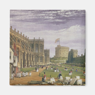 Aimant Abaissez la salle avec une vue de la chapelle et