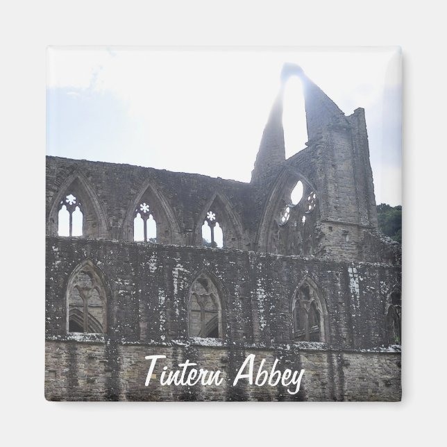 Aimant Abbaye de Tintern, Monastère cistercien, Pays de G (Devant)