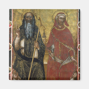Aimant Abbé d'Anthony de saints et Eligius - processus