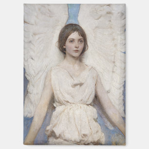 Aimant Abbott Thayer Ange Vintage Victorien Beaux-Arts