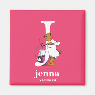 Aimant ABC du Dr Seuss : Lettre J - Blanc   Ajouter Votre