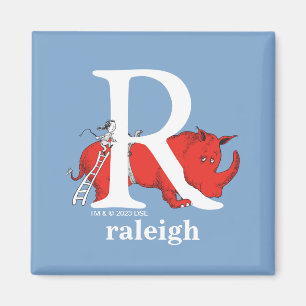 Aimant ABC du Dr Seuss : Lettre R - Blanc   Ajouter Votre