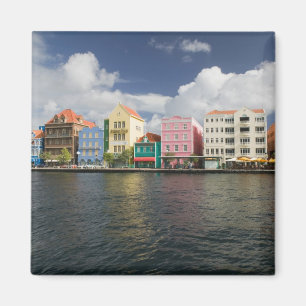 Aimant ABC Islands, CURACAO, Willemstad : Harborfront