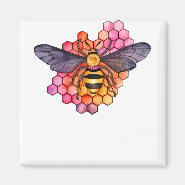 Aimant Abeille à miel (Devant)