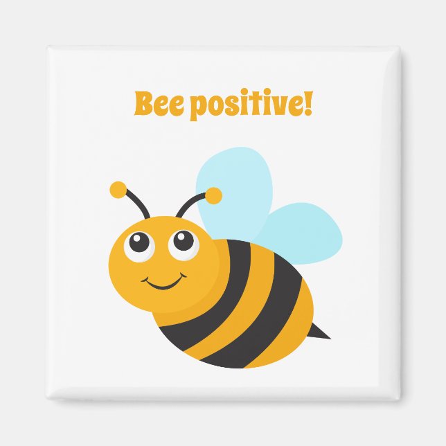Aimant Abeille positive (Devant)